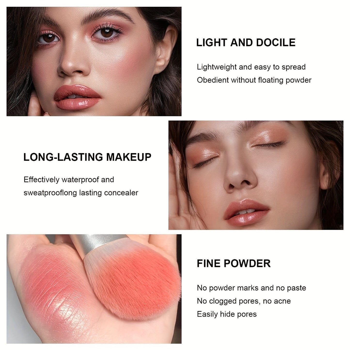 Palette Teint 2 en 1 – Anti-Cernes et Blush Zéro Défaut