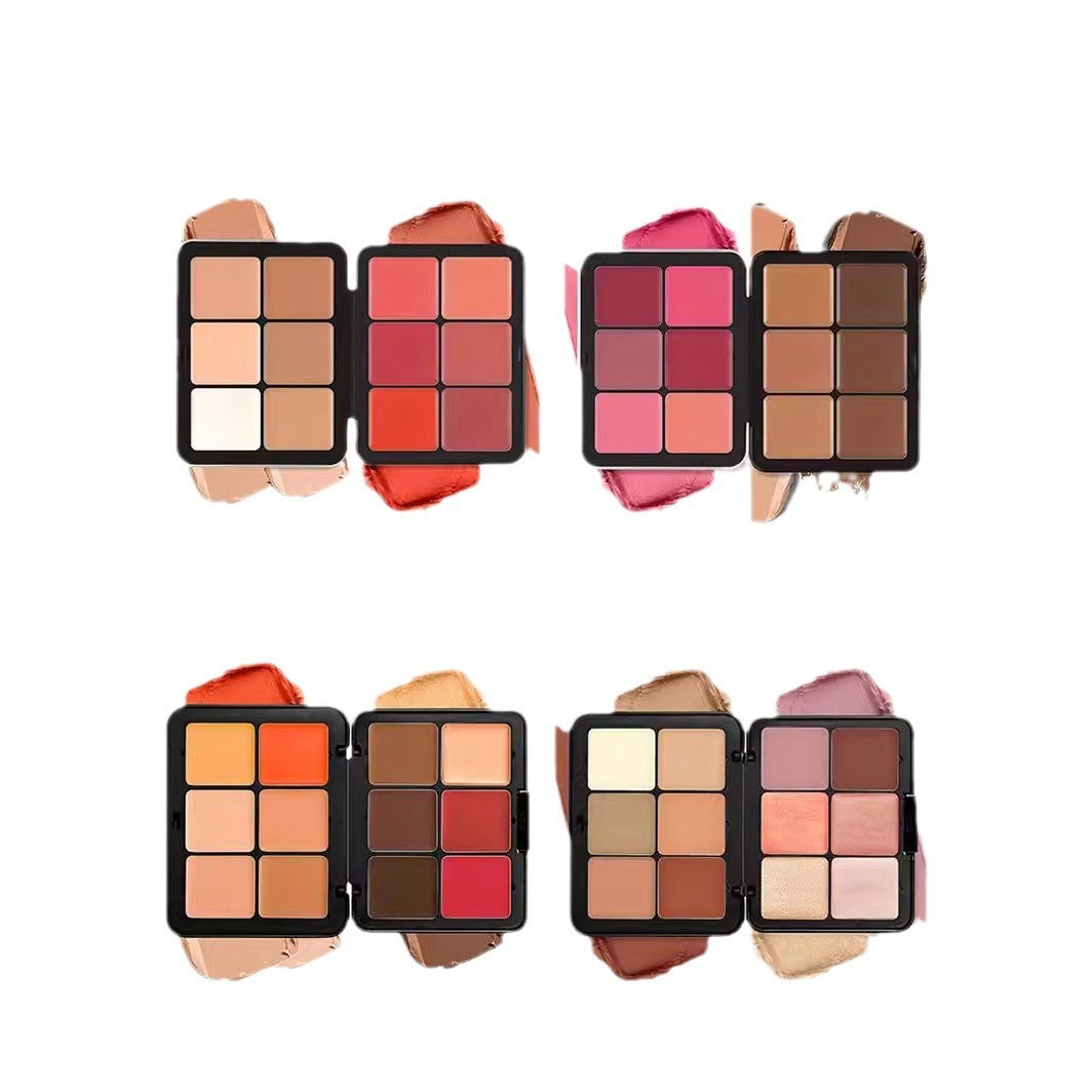 Palette Teint 2 en 1 – Anti-Cernes et Blush Zéro Défaut