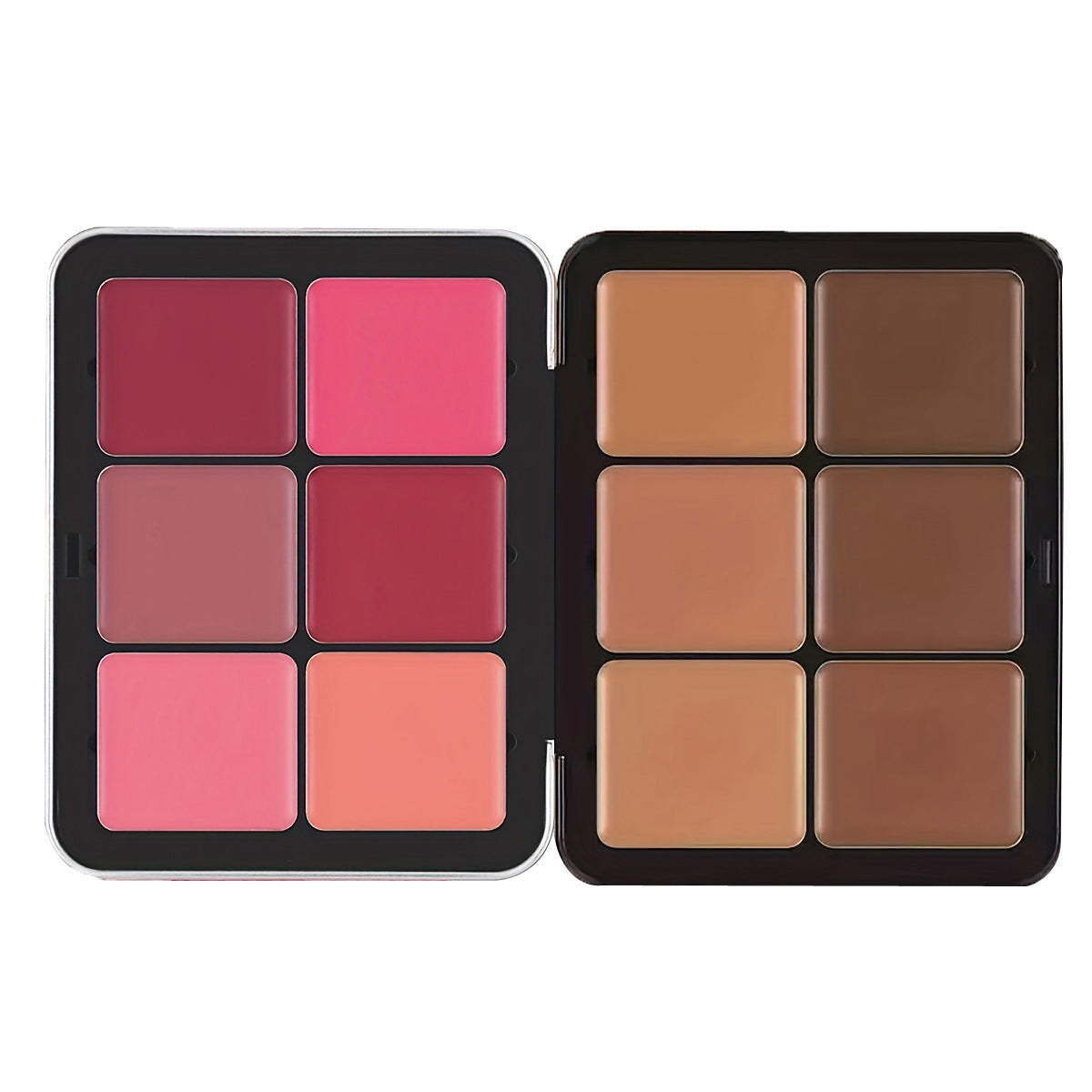 Palette Teint 2 en 1 – Anti-Cernes et Blush Zéro Défaut
