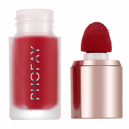 Blush Liquide PHOFAY – Éclat Naturel et Application Douce