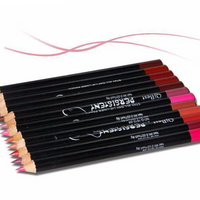 Set de Crayons à Lèvres Haute Définition - 12 Couleurs